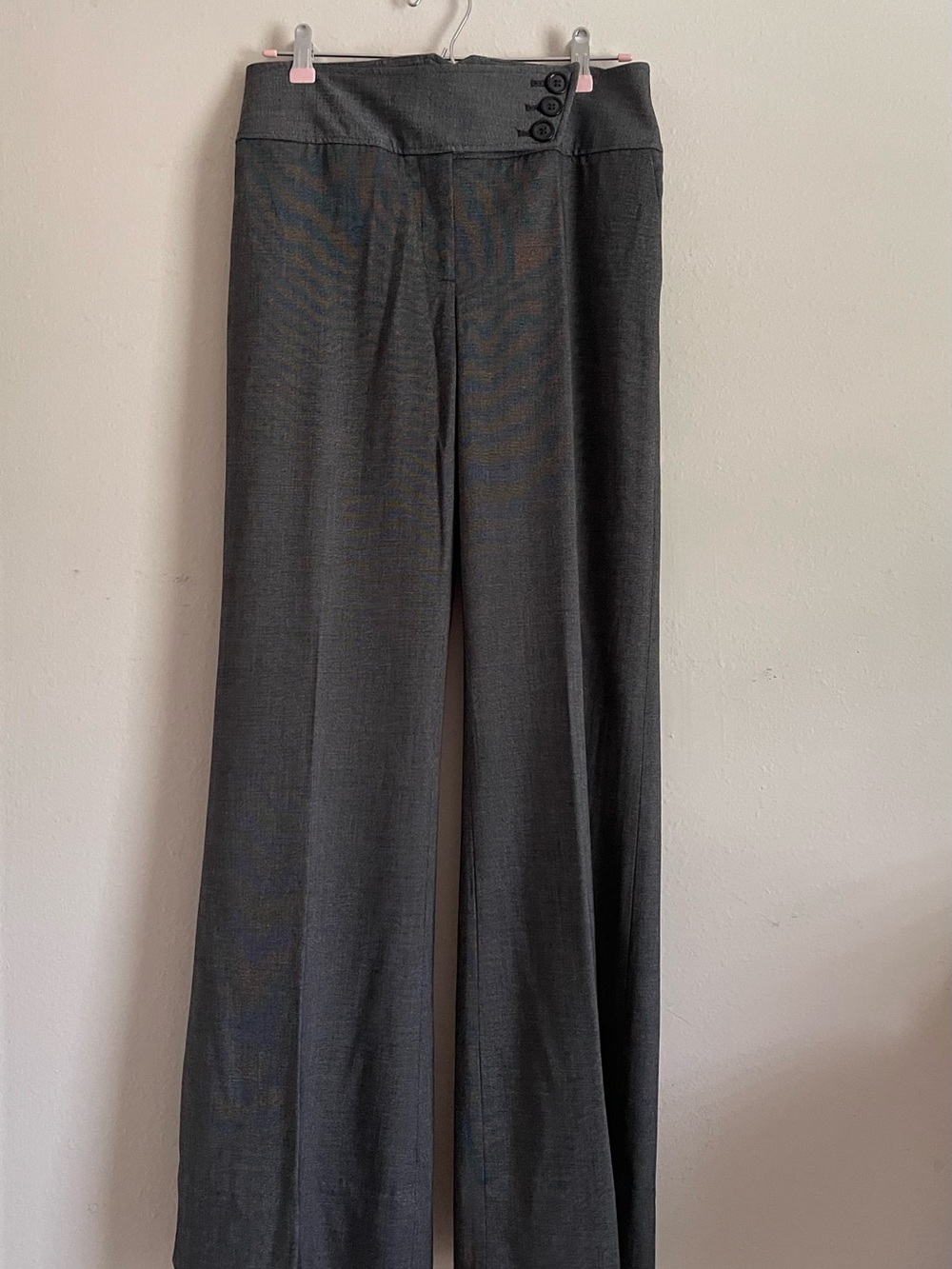 Dalia Collection Charcoal Gray Textured Fabric Panel